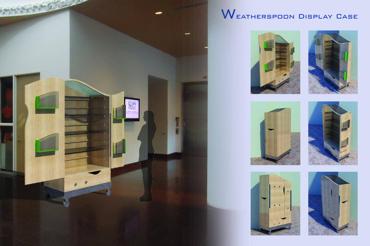 Weatherspoon Art Museum Display