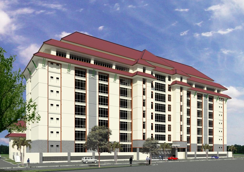 BACK VIEW,DEPOK GOVERMENT BUILDING