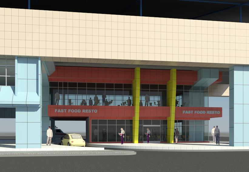 FAST FOOD UNDER RAILWAY STATION 1,JAKARTA