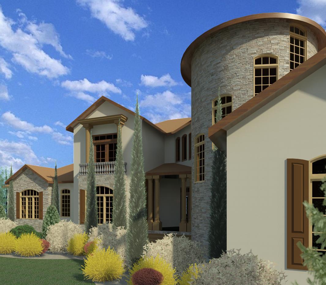 Arezzo Villa II [Close Up]