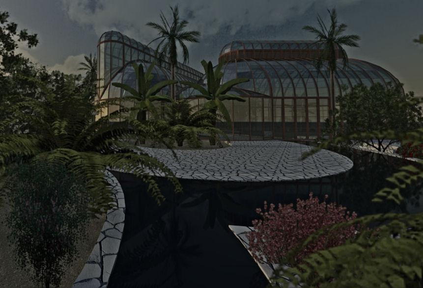 Conservatory Front View From Below