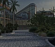 Conservatory Rear View From Below