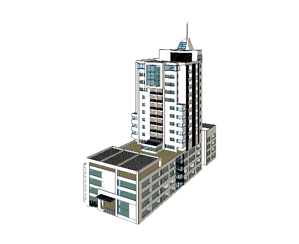 mixed residential bld...