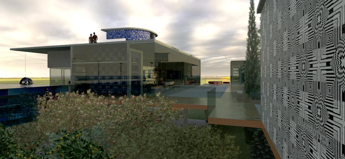 Tribe Project / Bonsai House / Tile Panel