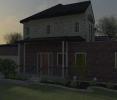 exterior view