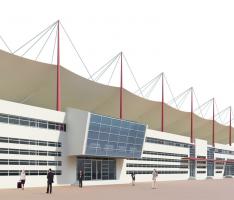 1st architectural Competition-Footbal stad