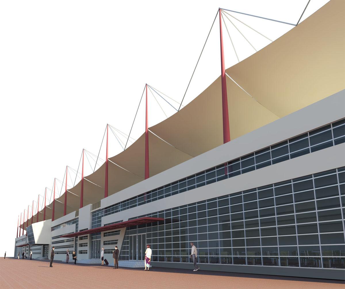 1st architectural Competition-Footbal stad