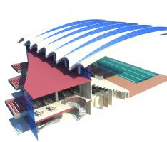 1st architectural Competition-Closed Swimming Pool