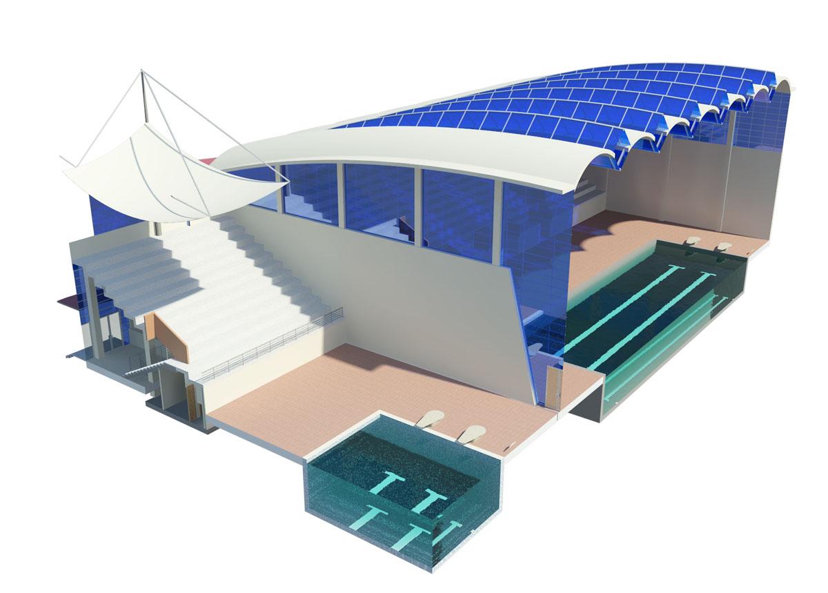 1st architectural Competition-C-O swimming Pool