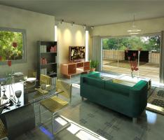 Inside the house..