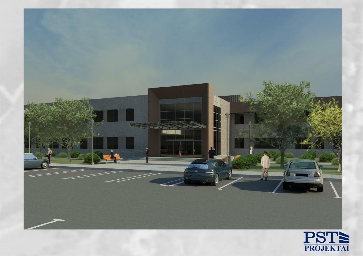 Medical Diagnostic Centre, Sovetsk. Main facade