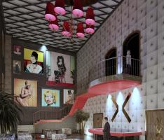 Burlesque Theatre Foyer