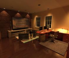 Reverse Angle Home Office