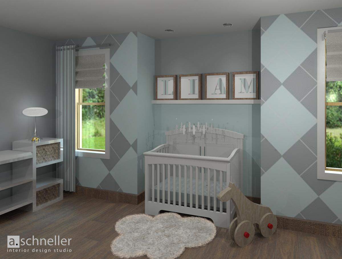 Boy's Argyle Nursery