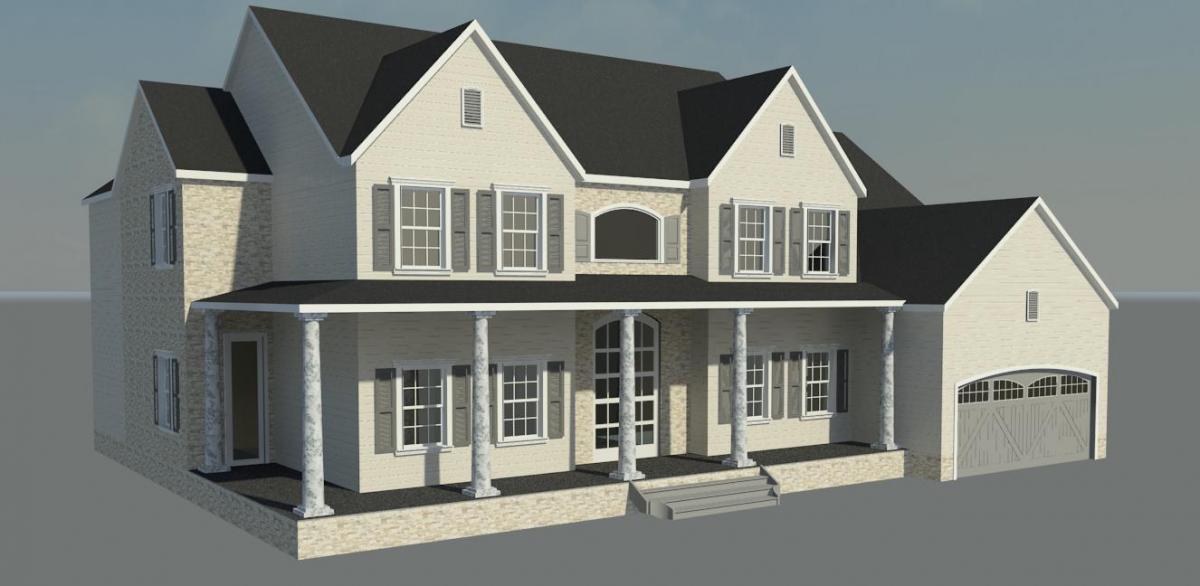 Suburban Colonial Pre - Landscape