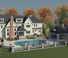 Grey Fox Farm Rear Yard