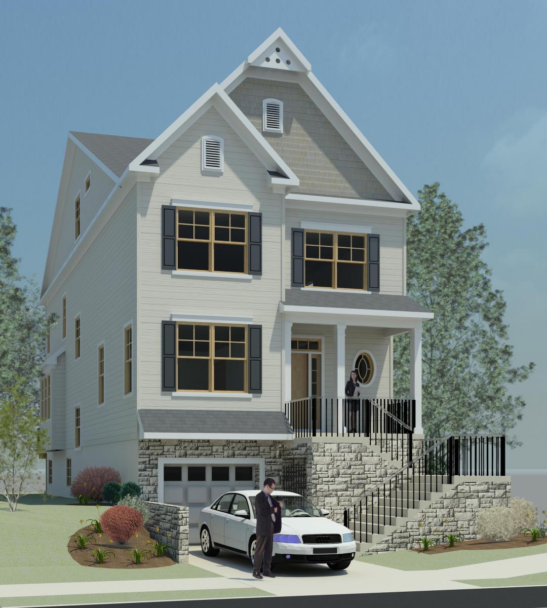 Manayunk Street Level Render