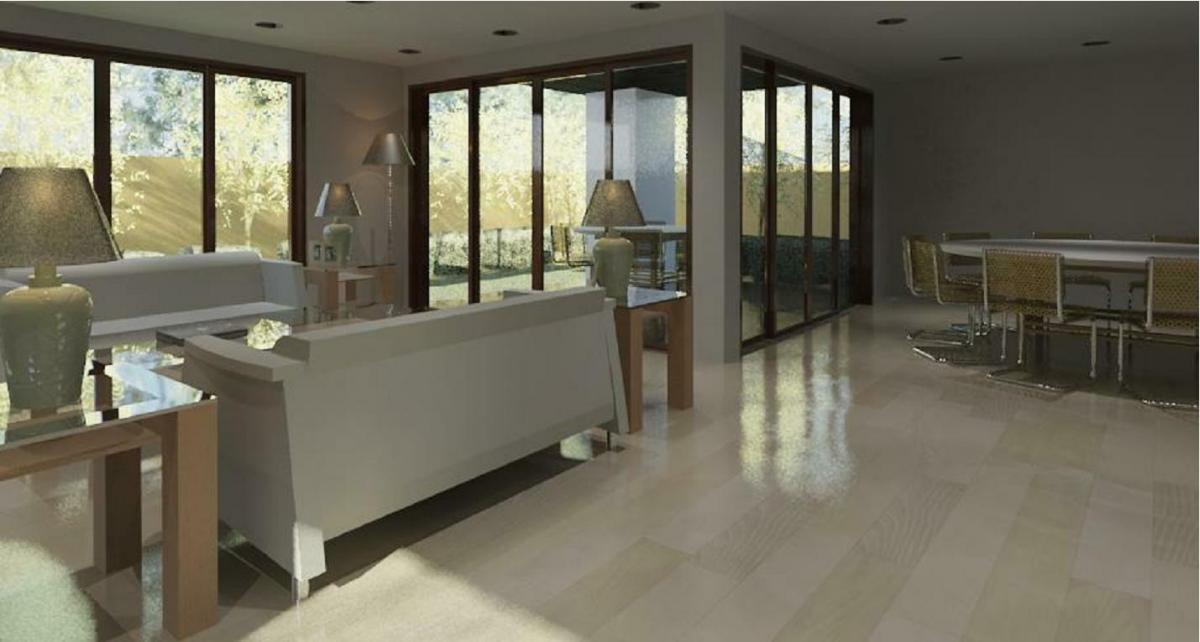 Basic Contemporary Eco-House Interior