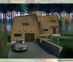 Cosy home in Estonian forest area.