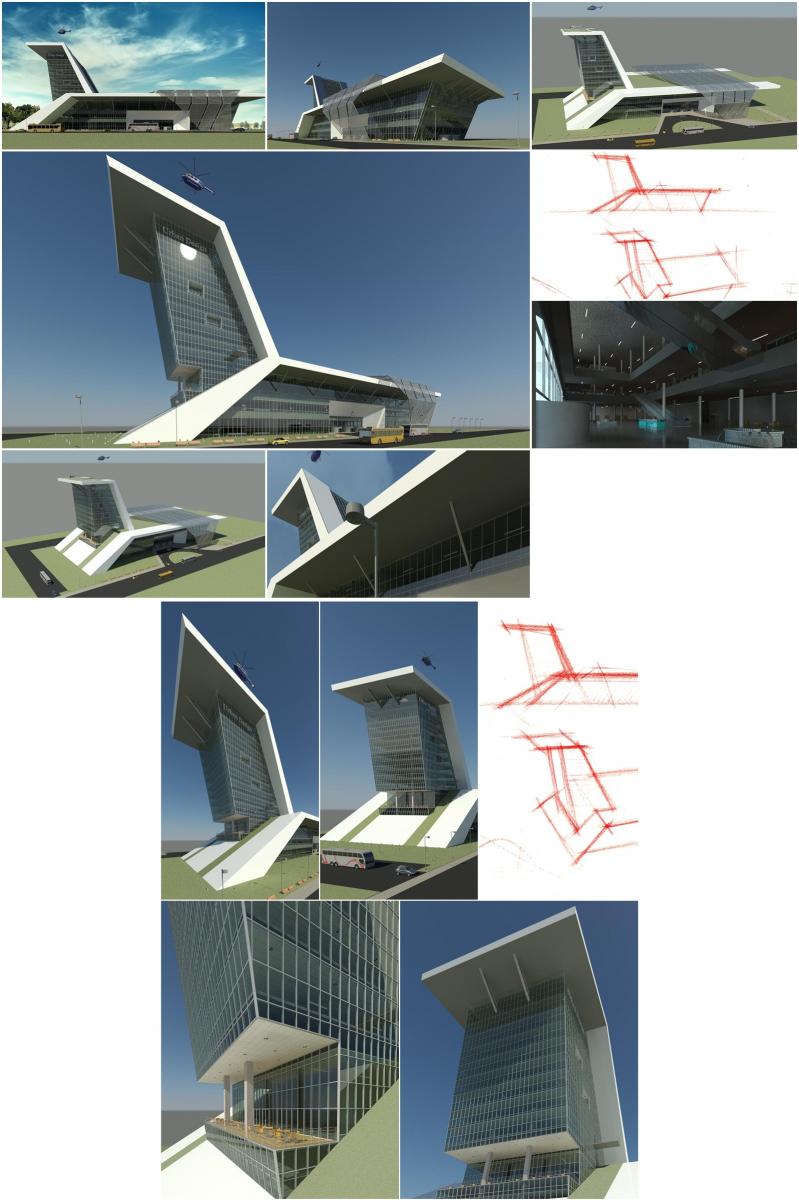 REVIT-어번디자인 컨벤션센터