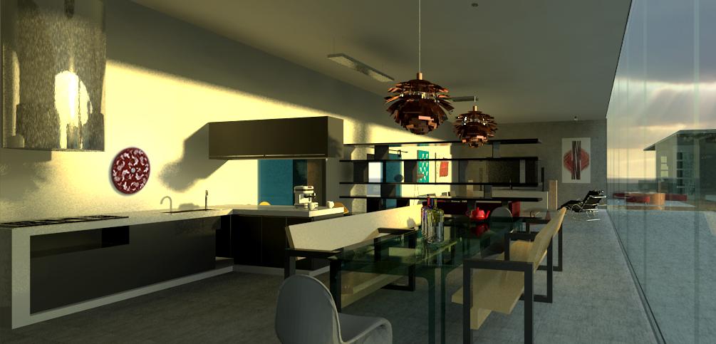 Tribe Project / Swallows House / kitchen+living