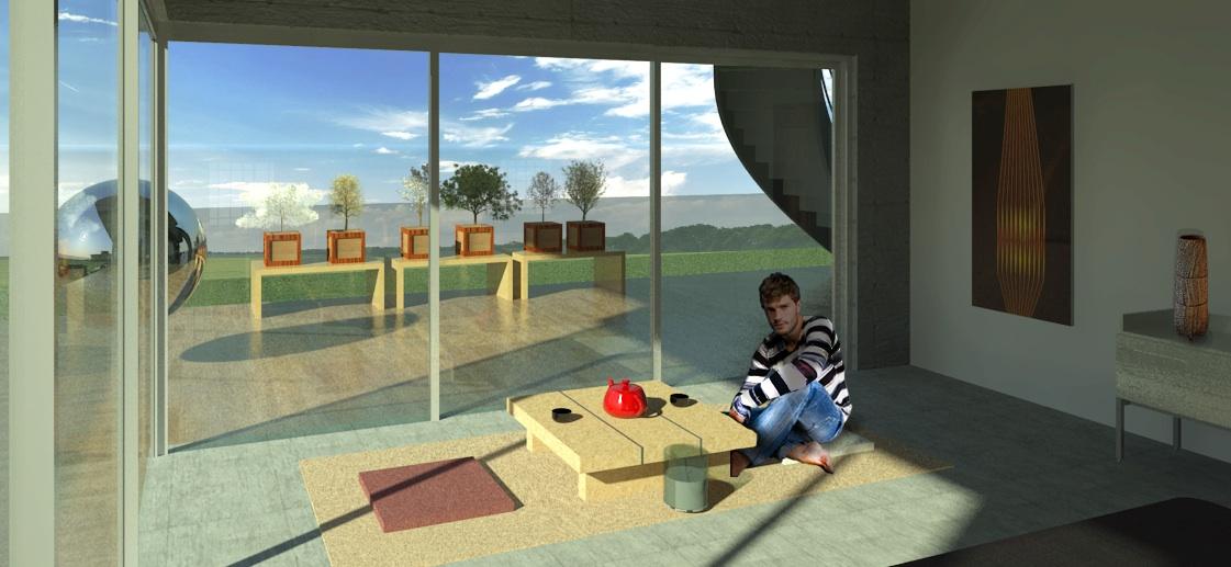 Tribe Project / Bonsai House / tea corner