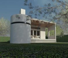 PROPOSED SILO HOUSE, NEW YORK