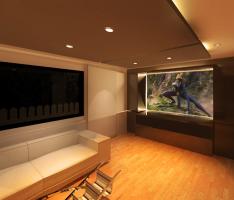 Perel Residence Media Room