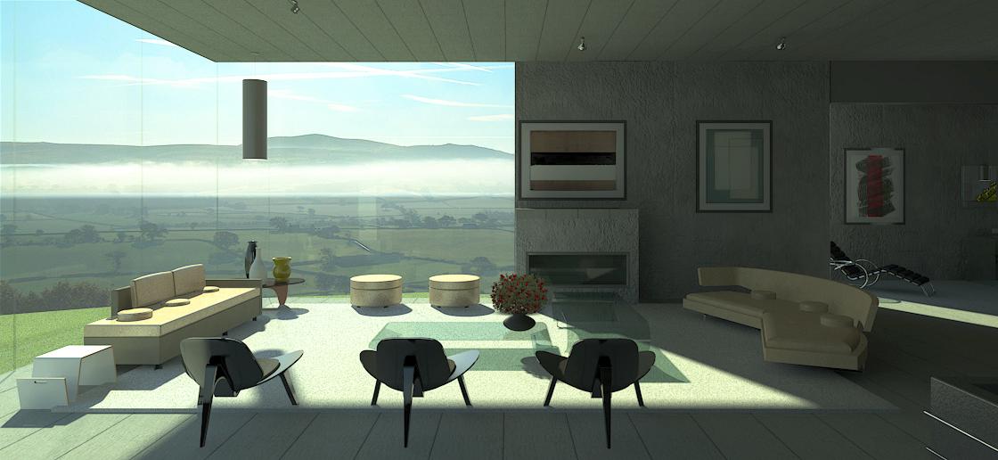 CROSS house/Living room