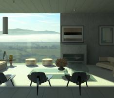 CROSS house/Living room