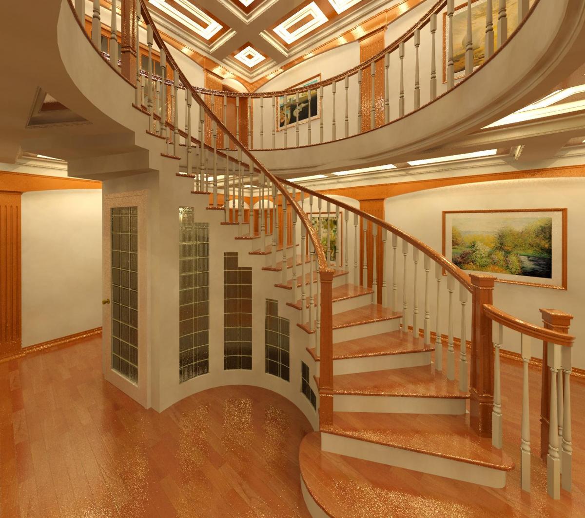 Granit Project Stairs light show2