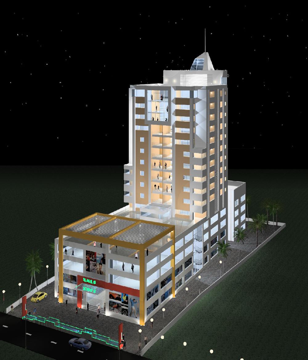 mixed residentail bldg cochin