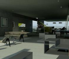 CROSS house/1rst Floor/living room