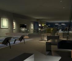 CROSS house/1rst Floor/living room