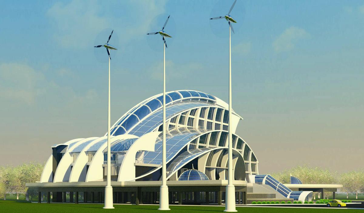 The car trade centre in Bishkek city, Kyrgyzstan