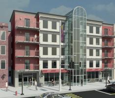 Retail and Apartments