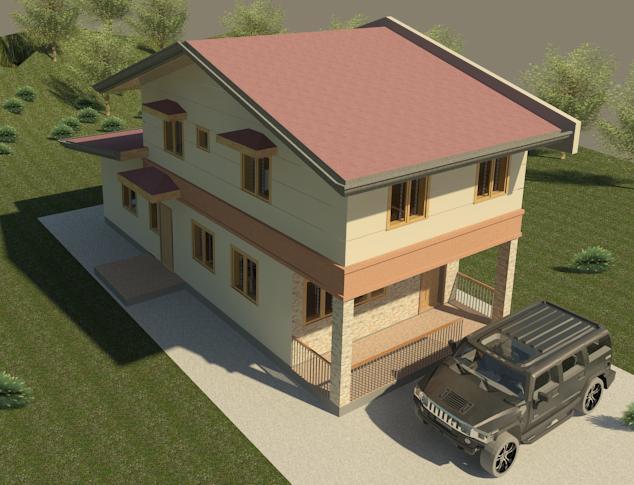 Exterior Perspective 2