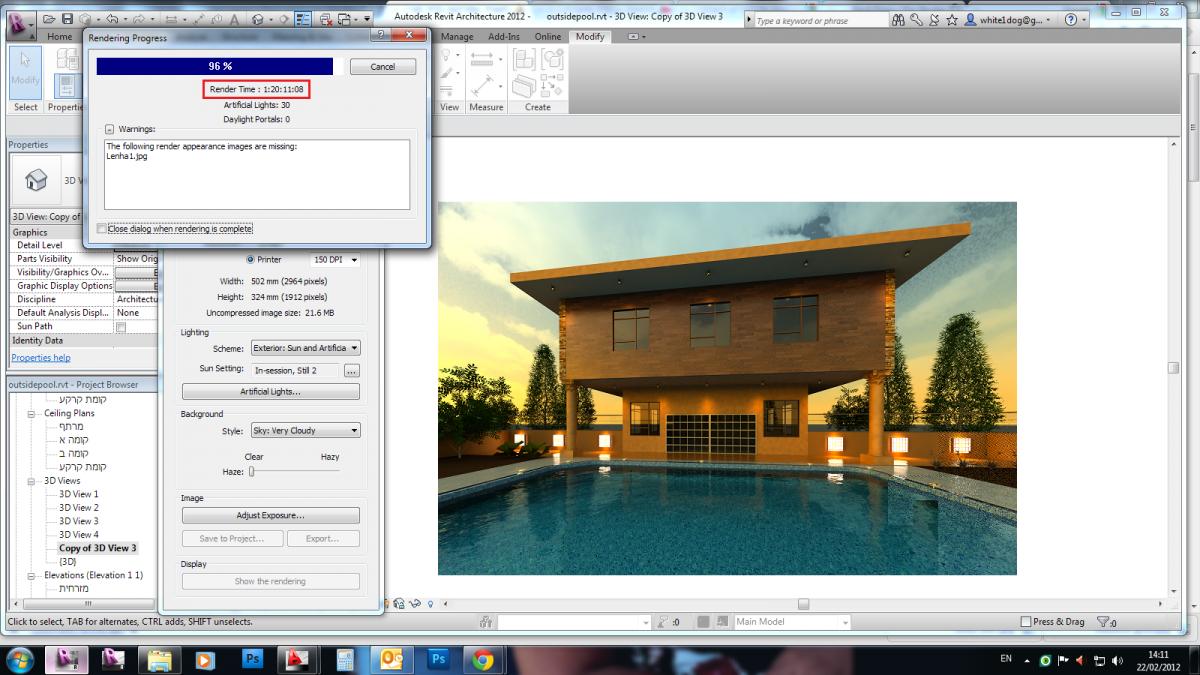 Over 40 Hours of rendering!!