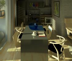 Small apartment contest / dining room/kitchen