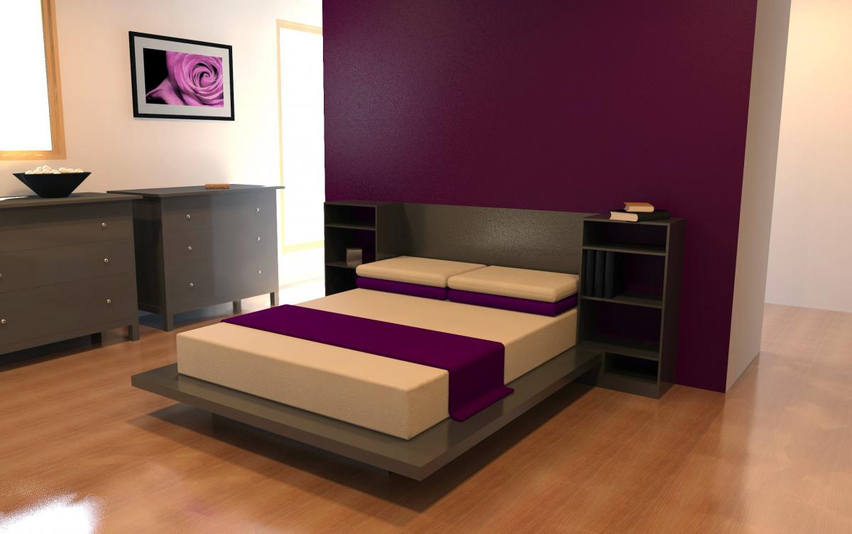 Purple Bedroom
