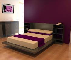 Purple Bedroom