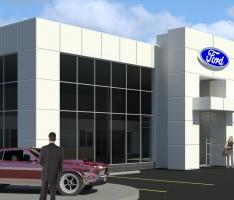 Renovated Ford Dealership