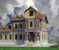 Russian style house