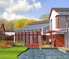 A house near Warsaw, Poland.