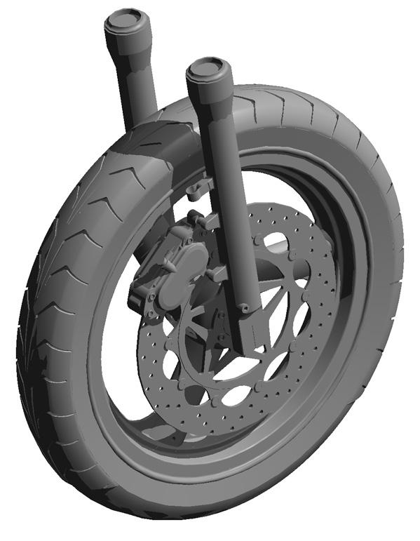 Motorbike Wheel