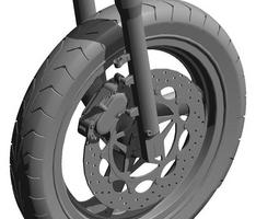 Motorbike Wheel
