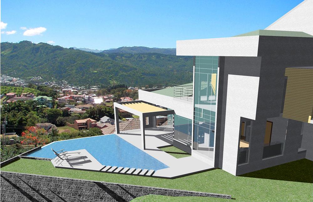 Pool View, Costa Rica.