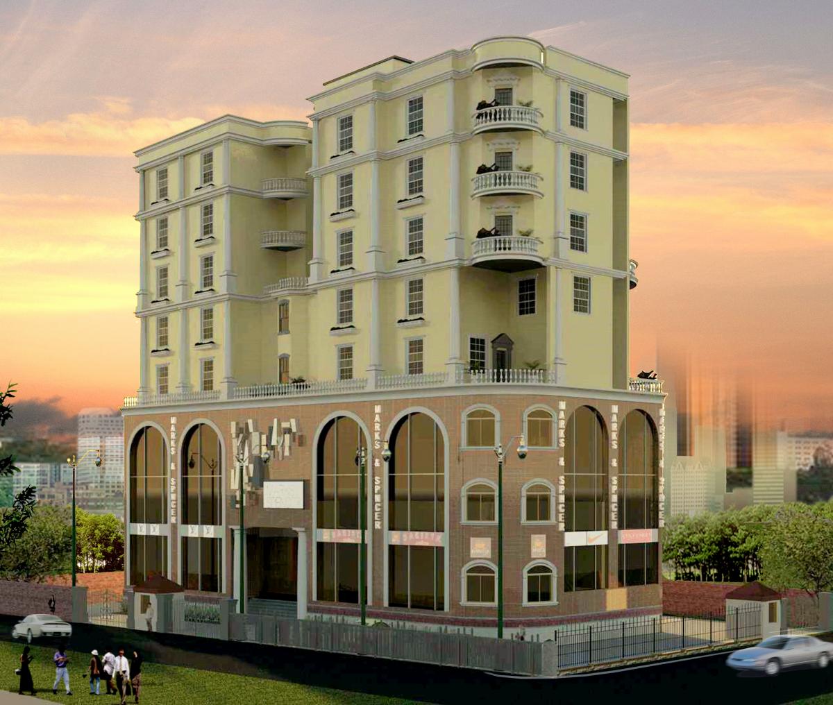 residential + commercial building