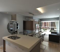 Glass Tower - Living 1