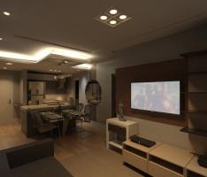 Glass Tower - Living 1